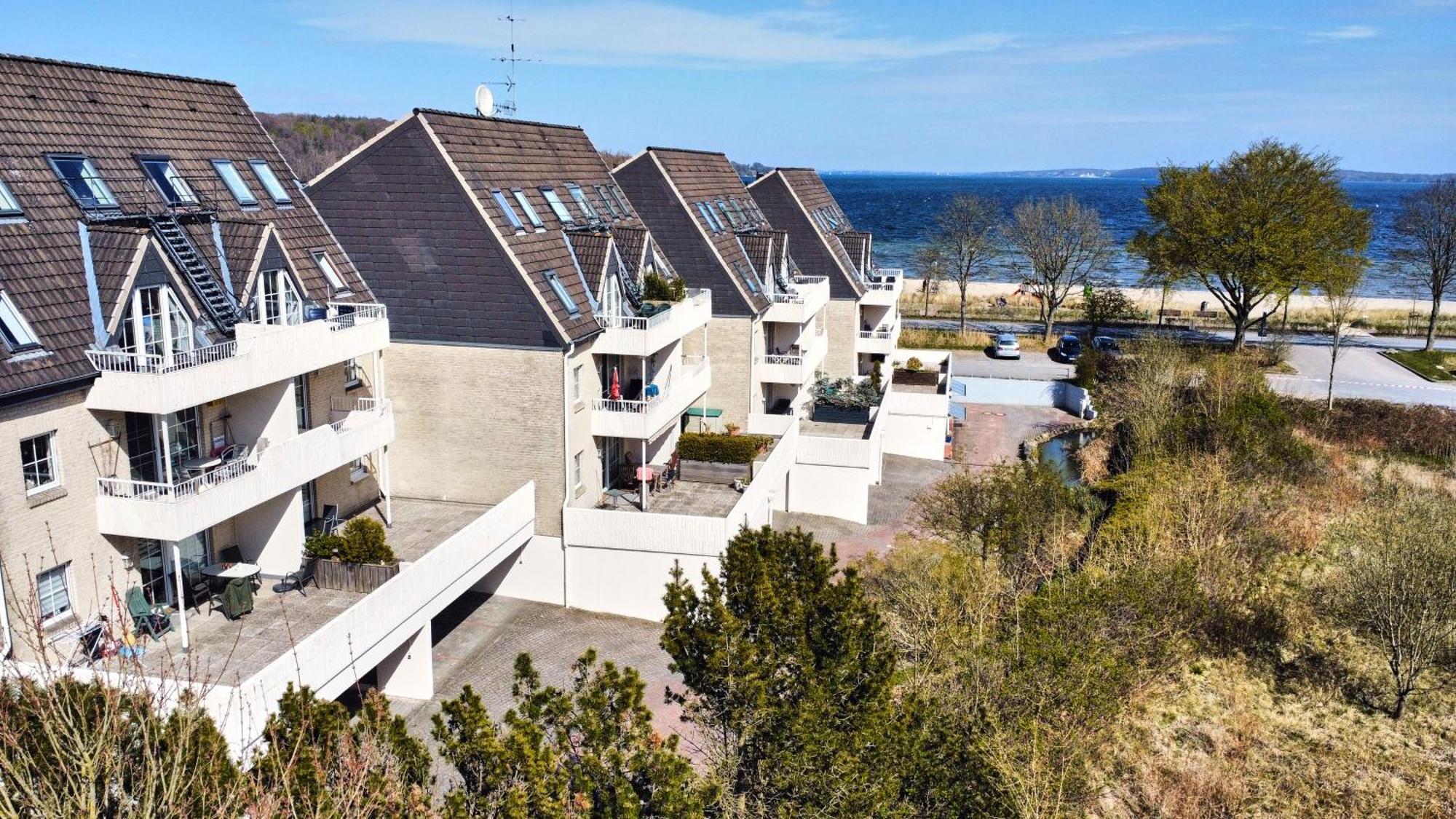 Ostsee, Wunderschoene Wohnung Mit Meerblick 哈里斯莱 外观 照片